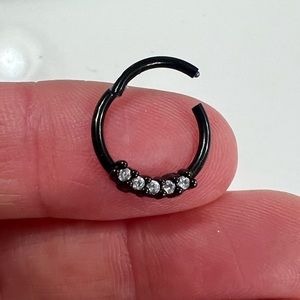 Septum clicker ring